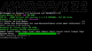 [knoppix booting]