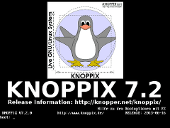 Live Operating System Knoppix version 7.2 Linux 32-bit /& 64-bit
