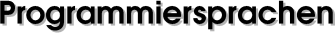 Programmiersprachen - Kurse